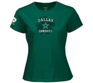 NFL Dallas Cowboys Womens St. Patricks Day T Shirt —