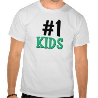 Number 1 Kids Tee Shirts