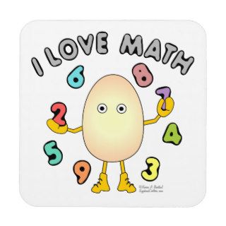 Love Math Drink Coaster