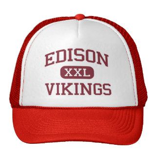 Edison   Vikings   High   Stockton California Trucker Hat
