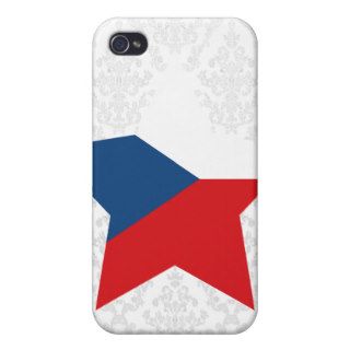 Czech+Republic Star iPhone 4/4S Cases
