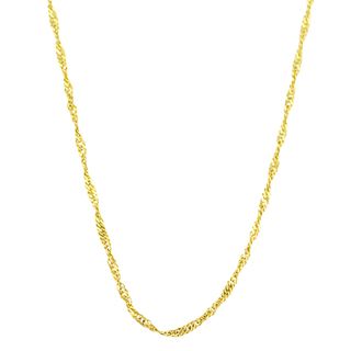 Fremada 10k Yellow Gold Singapore Chain Necklace (18 24 inches) Fremada Gold Necklaces