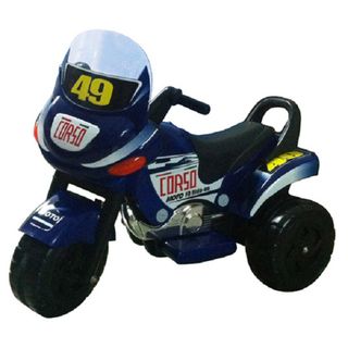 Mini Racer Ride on Motorcycle (Blue) Powered Riding Toys