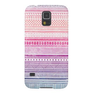 Vintage Aztec Tribal Andes Pattern Galaxy S5 Cases