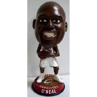 Cleveland Cavaliers Shaquille O'Neal 2009 Big Head Bobble  Sports Fan Bobble Head Toy Figures  Sports & Outdoors