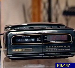 Soundesign Telephone Clock Radio Cassette Player —