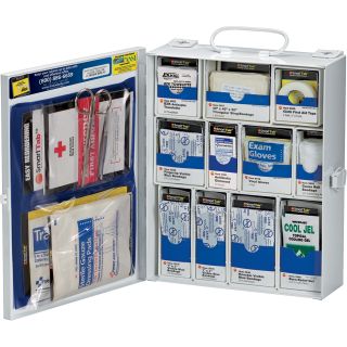 First Aid Only Medium Food Service First Aid Cabinet, Model# 1350-FAE-0103  First Aid Kits