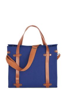 Camp Director Tote in Navy  Mod Retro Vintage Bags