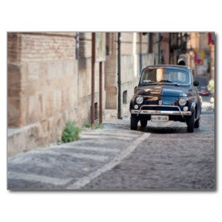 Fiat 500, Cinquecento in Italy Post Cards