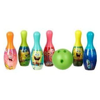 Toy / Game Cute Nickelodeon Spongebob Squarepants Bowling Set Multi   Great For Indoor And Outdoor Play Toys & Games