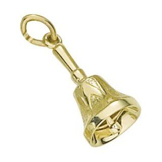 Rembrandt Charms Bell Charm, 10K Yellow Gold Jewelry