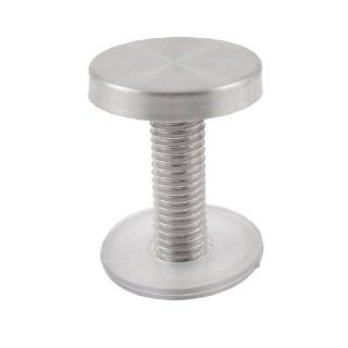 30mm Dia Stainless Steel Cap Cover Ornament Mirror Round Screw Nail