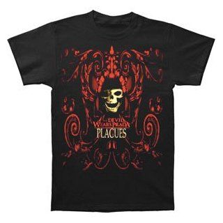 Devil Wears Prada Plagues Skull T shirt Large Youth Clothing