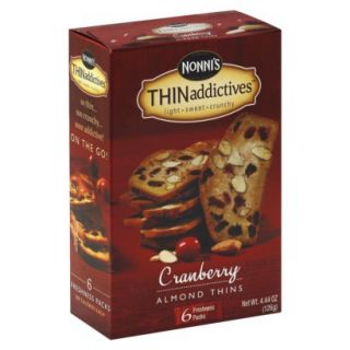 Nonnis THINaddictives Cranberry Almond Thins 4.