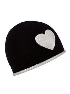 Moschino Cheap & Chic Knitted gloves with heart design