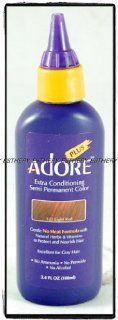 Adore Plus Extra Conditioning Semi Permanent Color 322 Light Red 3.4 oz  Chemical Hair Dyes  Beauty