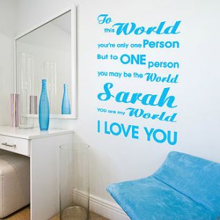 caring wall quote stickers by wall decals uk by gem designs