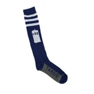 Doctor Who Ladies Tardis Varsity Socks Clothing