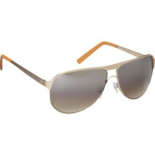 Rocawear Men's R1122 MGLD Aviator Sunglasses,Gold Frame/Gradient Brown Lens,one size Clothing