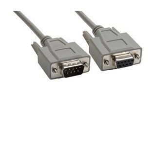 DB9 Male to DB9 Female Null Modem Cable   Double Shielded   No Handshaking (5 ft) Computers & Accessories