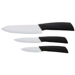 Professional 3pc Ceramic Kitchen Knife / Cutlery Set Chefs Knives Kitchen & Dining