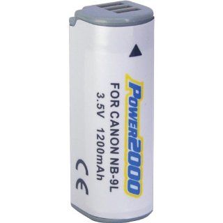 Power2000 ACD 326 Rechargeable Battery for Canon NB 9L  Digital Camera Batteries  Camera & Photo