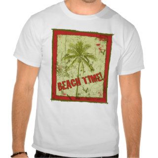 Beach Time Palm Tree Tshirt