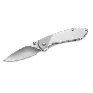 Buck 327 Nobelman Frame Lock Folding Knife  Hunting Folding Knives  Sports & Outdoors