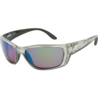 Costa del Mar Fisch Silver with Green Mirror Polarized 580G Lenses Sunglasses Shoes