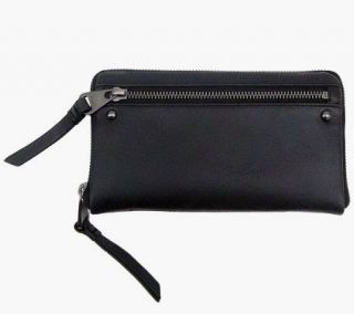 Perlina Lola Soft Leather Zip Wallet —