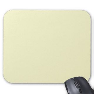 Ivory Off White Solid Color Background Template Mousepads