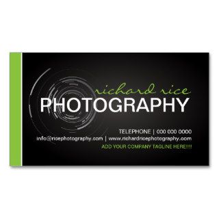 Modern Photographer Business Cards 2
