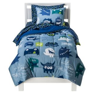 Circo® Monster Party Bed Set   Blue