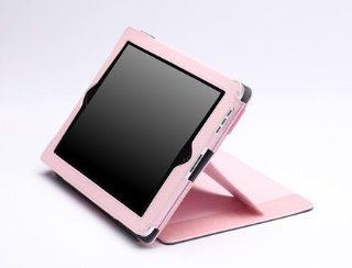 ZooGue iPad 2 Case Genius Pink Leather Computers & Accessories