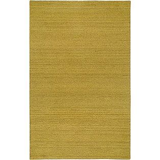 Rizzy Home Country Hand Looped and Tufted Gold Rug