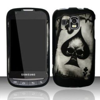 Samsung Transform Ultra M930 Accessory   Poker Skull Spade AceDesign Protective Hard Case Cover for Sprint / Boost Mobile Cell Phones & Accessories