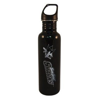 NHL San Jose Sharks 750 ml Stainless Water Bottle Sports & Outdoors