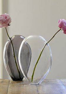 glass bud vase by shan annabelle valla