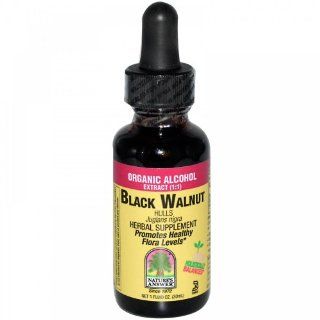 Natures Answer Black Walnut Green Hulls, Organic Alcohol Extract 1 oz. Health & Personal Care