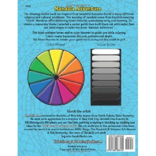 Mandala Adventure A Kaleidoscopia Coloring Book Kendall Bohn, August Stewart Johnston 9781480283442 Books
