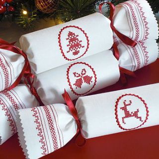 reusable christmas cracker by kate sproston design