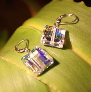 square earrings by inspire rocks by madison belts