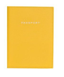 Grandluxe Yellow PU Leather Urban Passport Holder (601195)