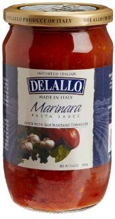 DeLallo Imported Marinara Sauce, 24.3 Ounce Jars (Pack of 6)  Tomato And Marinara Sauces  Grocery & Gourmet Food