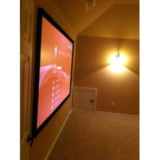 Elite Screens 150 Inch 169 SableFrame Fixed Projector Screen (73.6"Hx130.7"W) Electronics