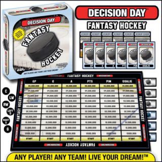 GDC GameDevCo.Ltd Decision Day Fantasy Hockey Trading Card Board