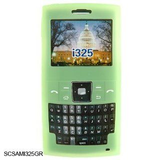 PCMICROSTORE Brand Samsung Ace SPH i325 i325 Premium Green Silicone Skin Case Cover Cell Phones & Accessories