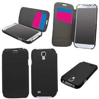SAMRICK   Samsung i9500 Galaxy S4 IV & i9505 Galaxy S4 IV & SGH i337 & i9505G Galaxy S4 Google Play Edition   SlimLine Executive Specially Designed Soft Leather Book Wallet Case With Credit Card/Business Card Holder with Magnetic Auto Sleep Wak