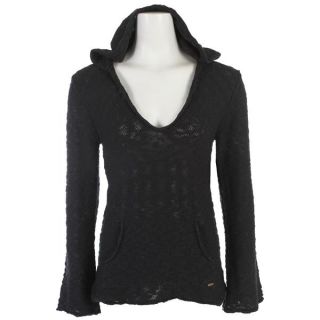 Roxy White Caps 3 Sweater True Black Marled Pattern   Womens 2014