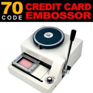 New Manual PVC Card Embosser ID Embossing Machine